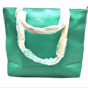 L'Aveu PVC Tote Bag Fully Lined W/Interior Pocket